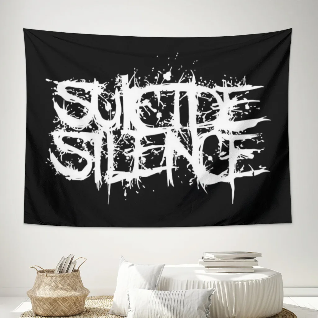 

Suicide Silence Printed Tapestry,Decorative Tapestry Suitable For Living Room And Bedroom Decoration