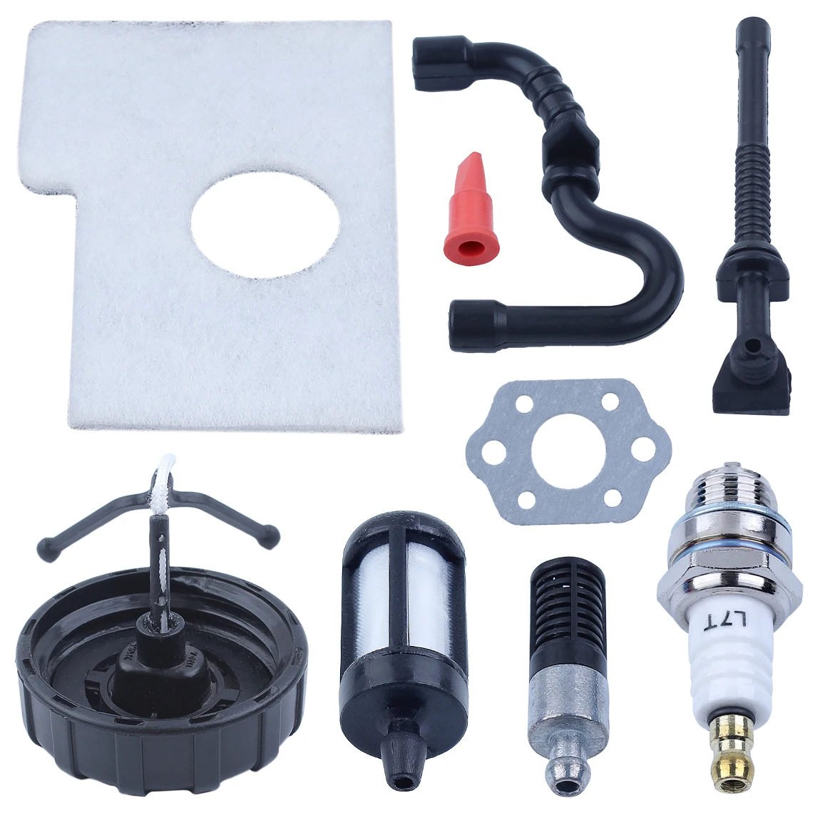 Aria Gas olio combustibile filtro linea tappo candela Tune Up Kit per STIHL MS170 MS180 017 018 MS 170 180 parti motosega guarnizione Carb