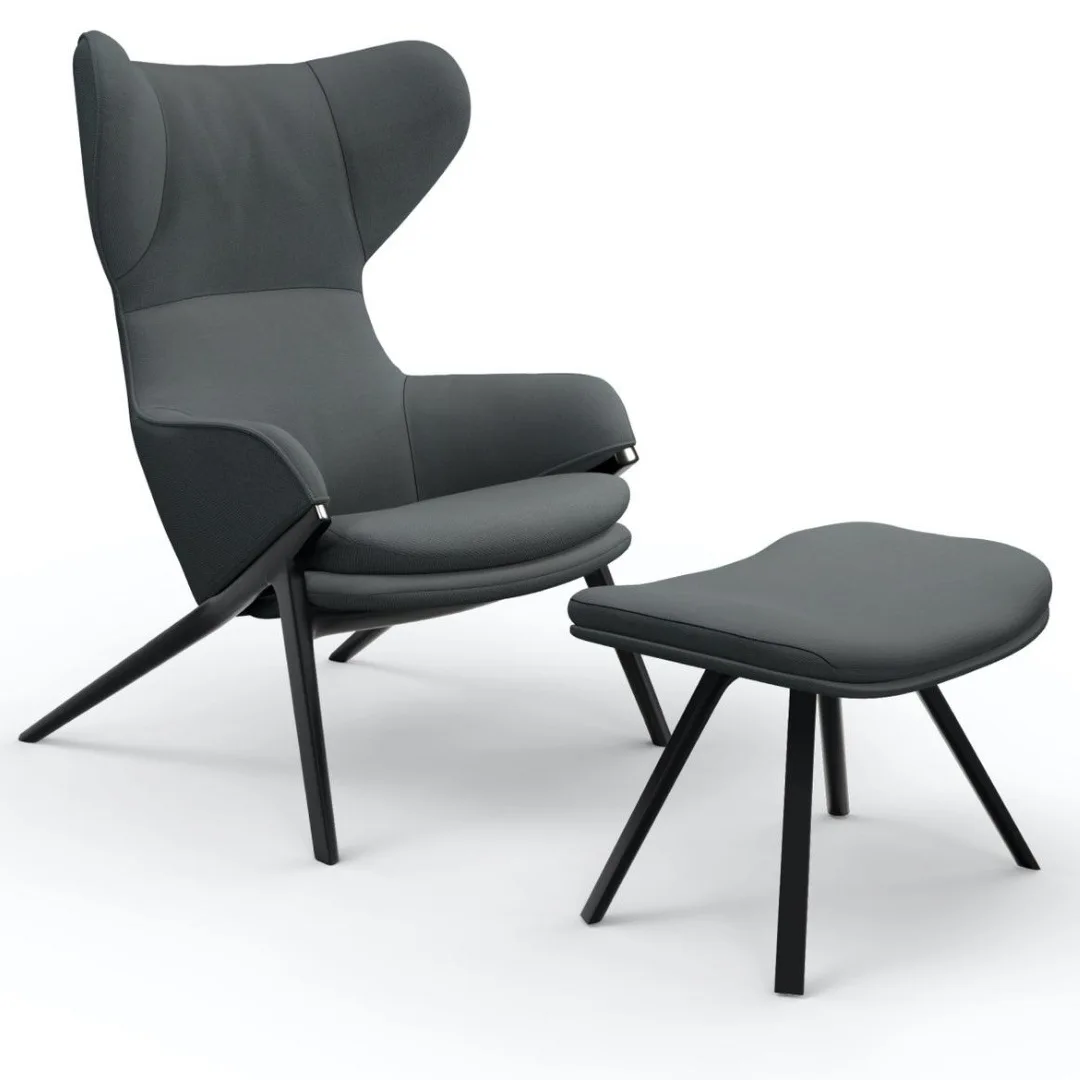 

Italian creative art minimalist comfort wabi sabi lounge chair