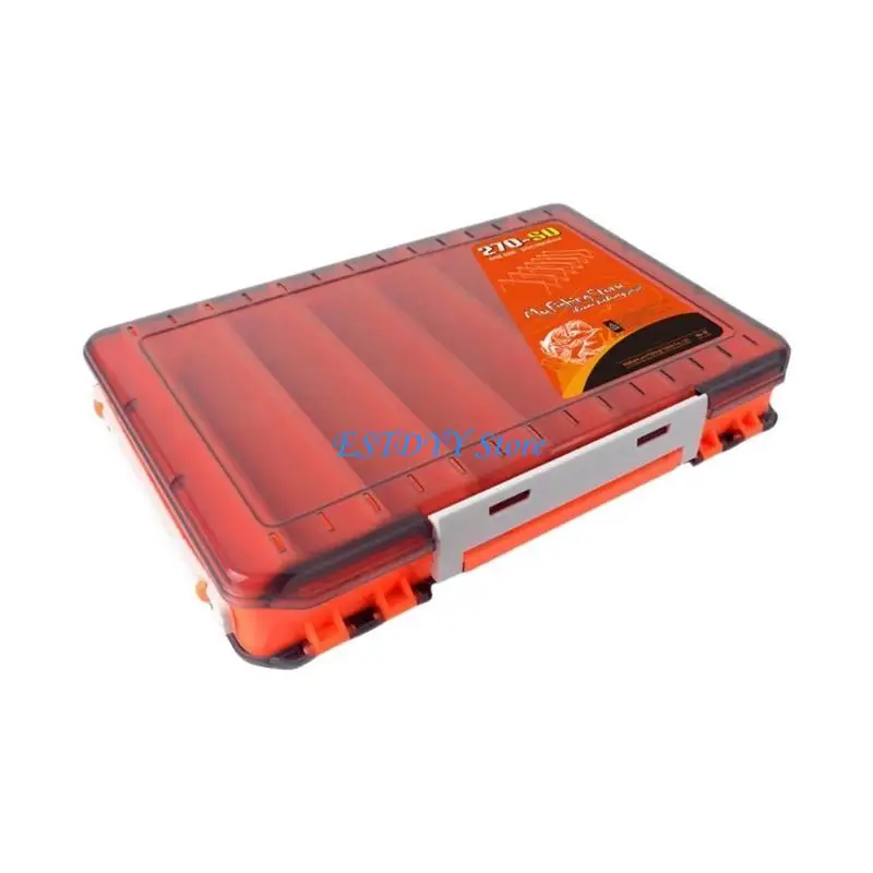 

G6DE Tackle Organizers Watertight Clear Terminals Tackle Box Fishing Hook Storage Box