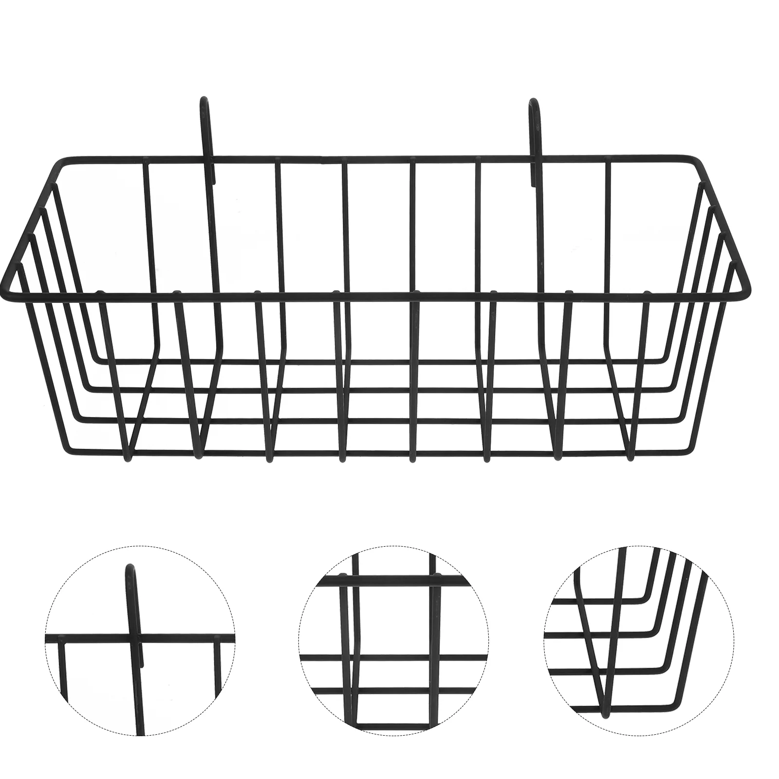 

2 Pcs Rabbit Hay Feeder Cage Decoration Chinchilla Racks Tray Food Storage Hanging Pet Wrought Iron Supply