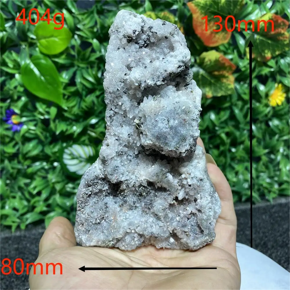 404g Natural Crystal Copper Pyrite Symbiont Raw Gemstone Irregular Mineral Specimen Spiritual meditation Gift Home Decoration