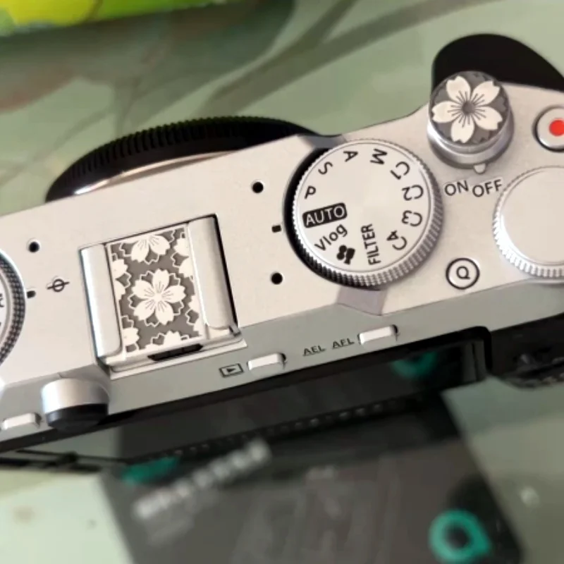 كاميرا معدنية غطاء الحذاء الساخن زر الإصدار ل XE5 X100VI XT5 X-HF1 XM5 XA7 نيكون ZF DF F3HP FM3A لايكا بنتاكس