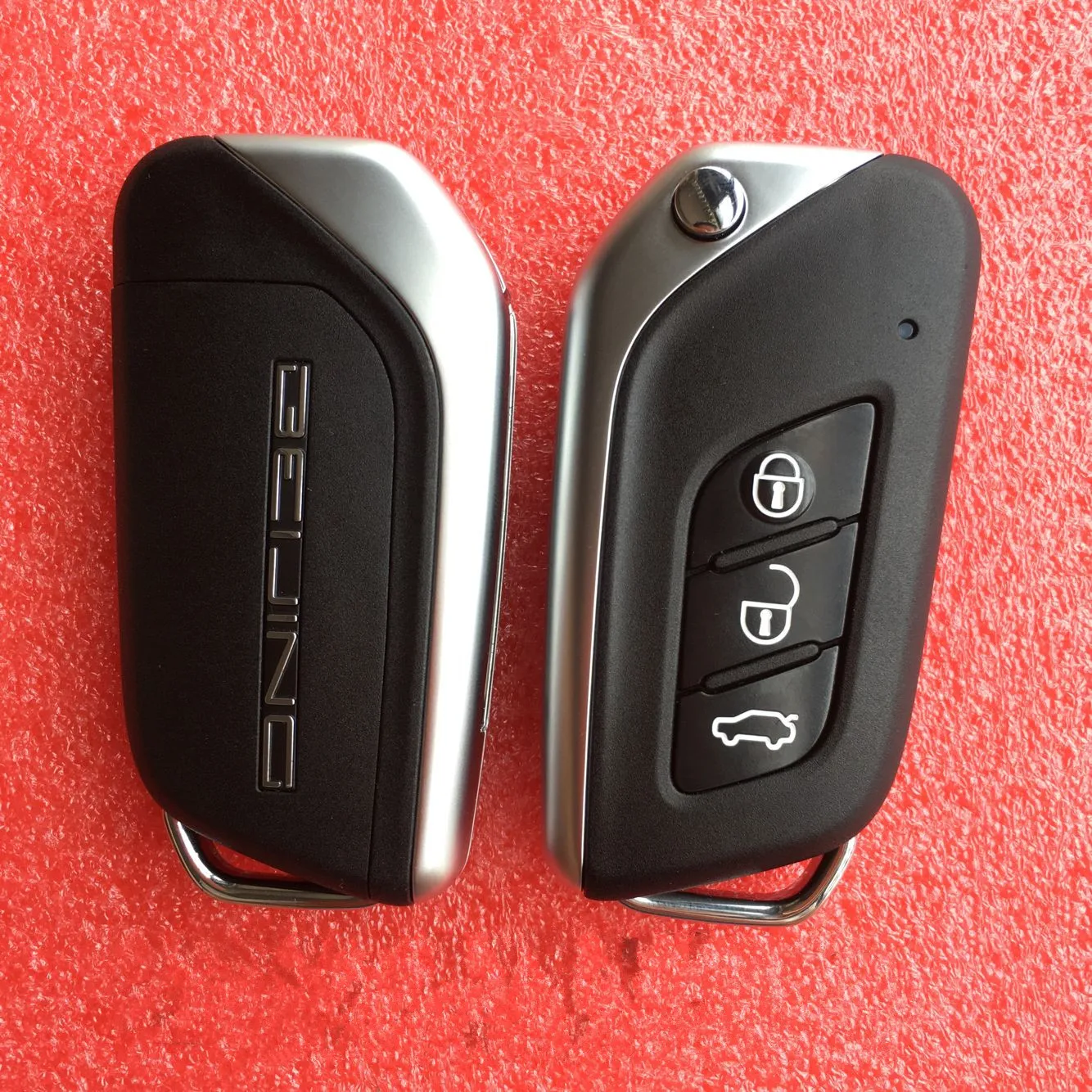 Car Keyless Intelligent Remote Key with ID47 Chip 433Mhz for BAIC Senova X25 X35 X55 Q25 Q35 EX260 X3 D20 Car Smart Remote Key