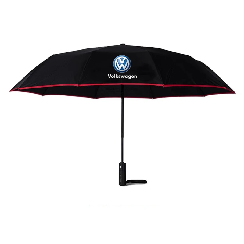 Car Automatic Folding Windproof Sunshade Umbrella For Volkswagen Golf GTI Passat Touareg Tiguan Magotan Beetle Polo Jetta Touran