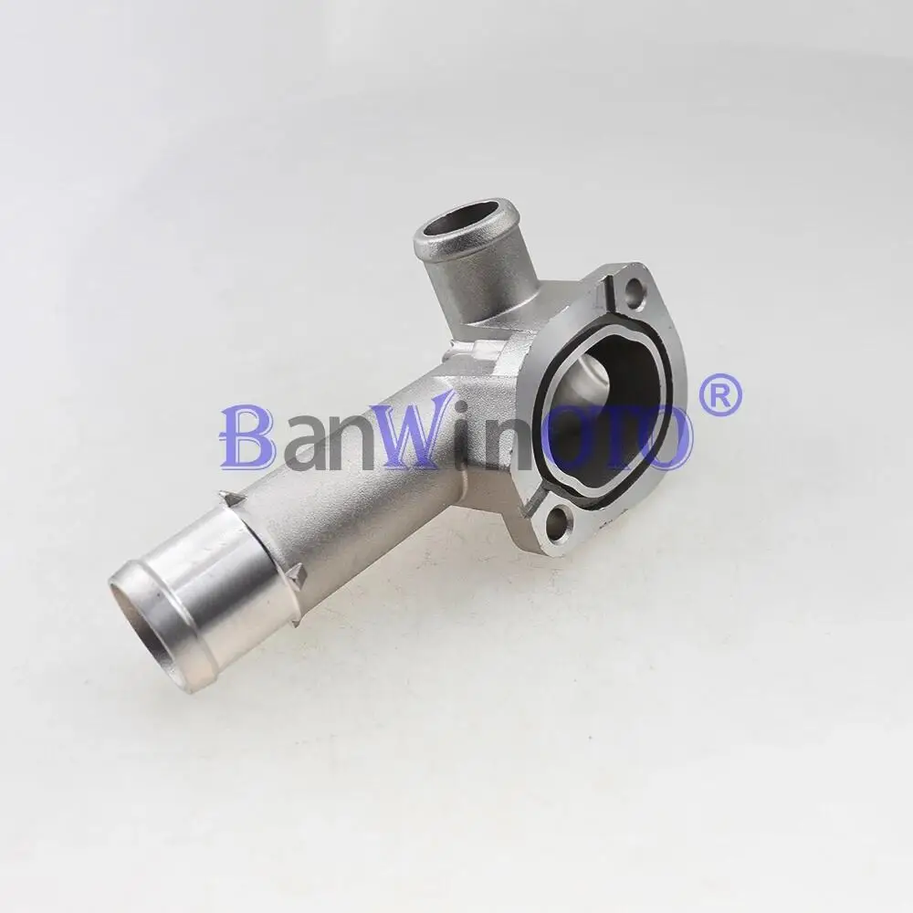 03l121131m alumínio termostato habitação capa motor refrigerante água flange bomba saída mangueira conexão apto para vw amarok 2h 2.0d