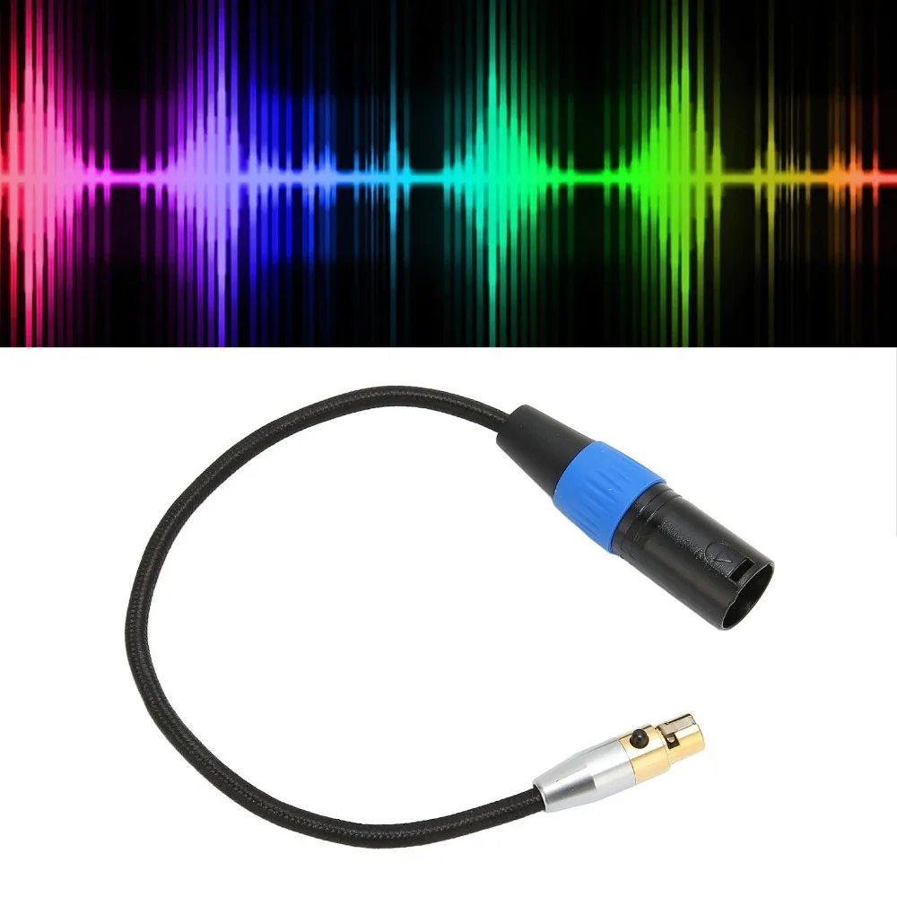 Male To Female 3PIN XLR Male To Mini 3PIN XLR Female Cable Balanced Connection Hi Fi Sound Quality Mini XLR Audio Cable