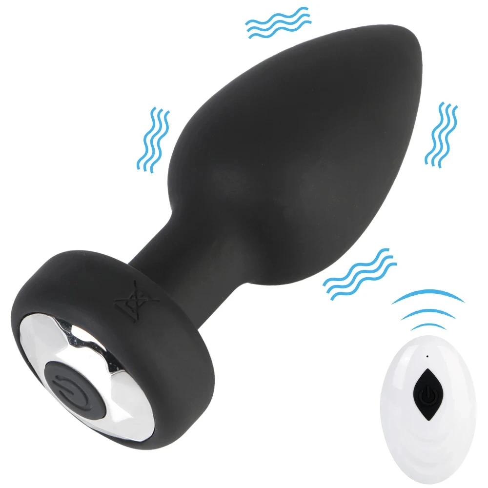 10 Speeds Anal Plug Vibrator Remote Control Men Prostate Massager Female Masturbator Adult Sex Toys for Women Men Gay Anal Plug - Image 5