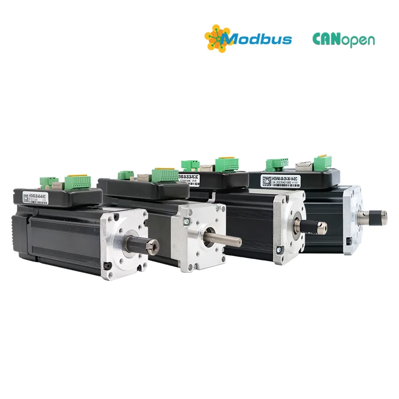 IHSS57-36-10-RC 1N 4A 36VDC 2-phase Nema23 Integrated RS485 CAN Stepper Motor Driver with Coder view 6