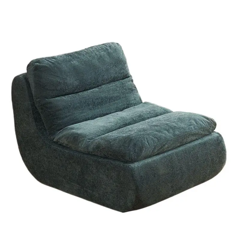 Vacuum compression, single sofa recliner Internet celebrity leisure, reclining and sleeping, fabric lazy sofa