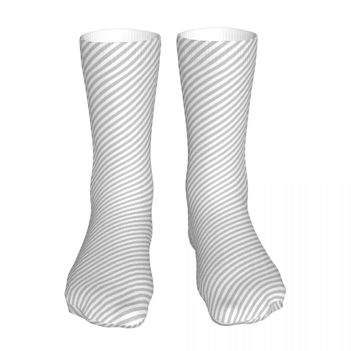 New Stripes Grey Women Socks 2023 Men Sports Sock