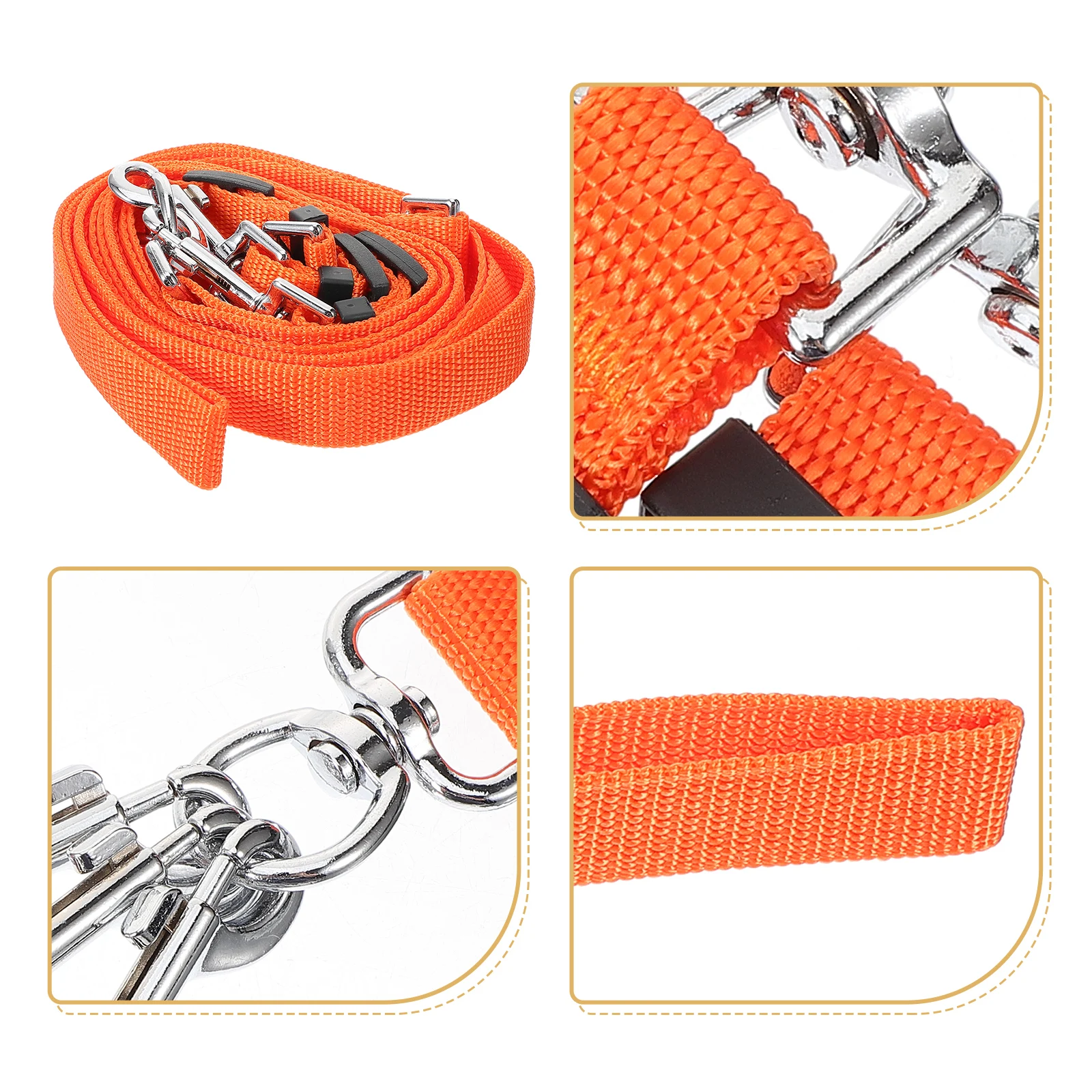 

Running Dog Outdoor Pet Traction Rope Durable Pp Webbing Lightweight Comfort Grip Medium Large Dogs Walking Leash For Dog