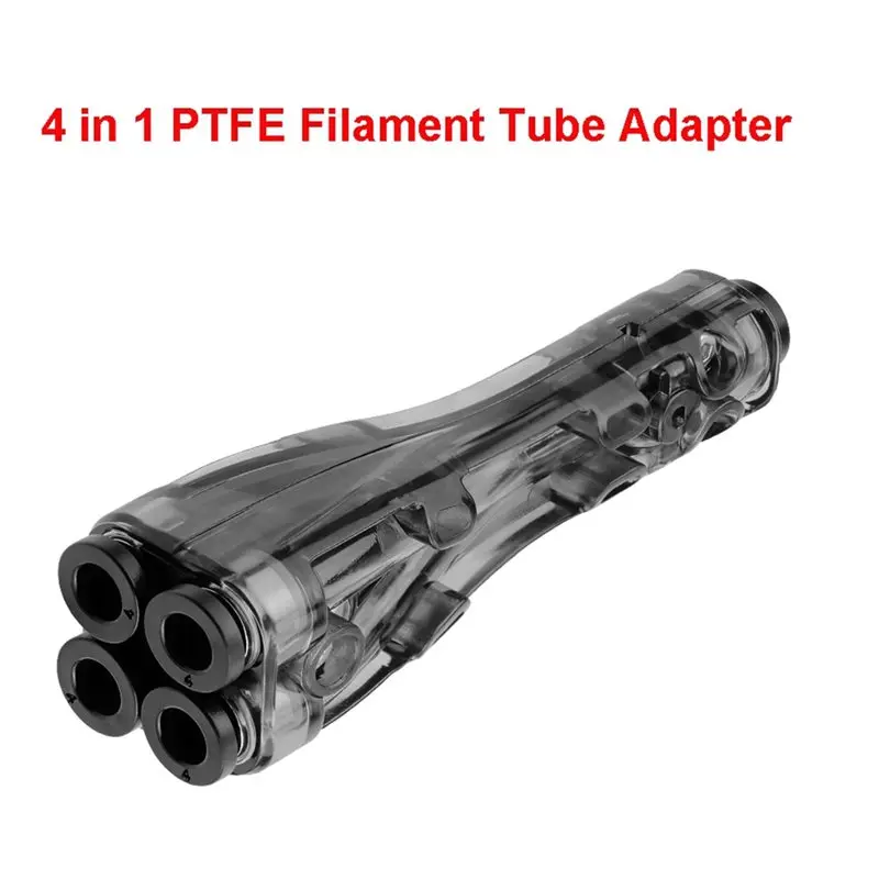 B48A For Bambu Lab H2 P1 X1 A1 No-Clogging, Smooth Feeding For Bambu Lab H2 P1 X1 A1 3D Printer PTFE Filament Tube Adapter