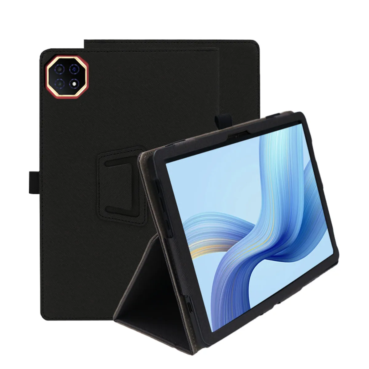 

Funda For Teclast T65 Plus 2025 Case Handheld 13.4" Tablet PC PU Leather Cover with Stylus Pen Loop Holder