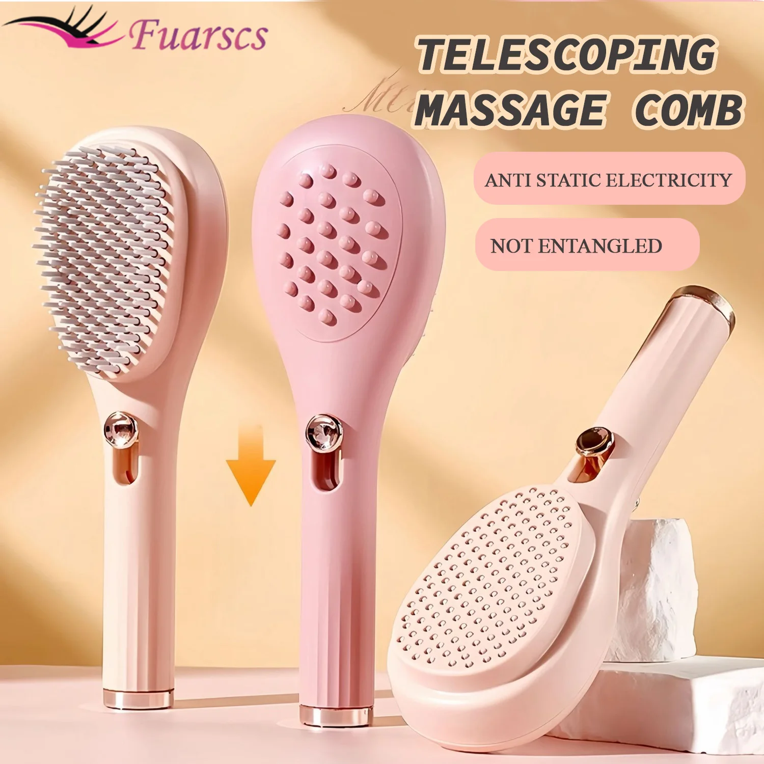 

Telescopic Comb Magic Comb Household Scalp Cleaning Special Anti static Portable Fluffy Not Damaging Scalp Soft Massage Comb