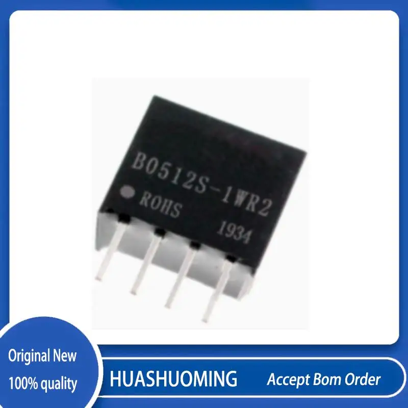 10Pcs/Lot  NEW B0515S-1WR3 B0515S-1WR2 B0515S-1W B0515S 5V TO 15V 1W B0512S-1WR3  B0512S-1Wr2 B0512S-1W B0512S 5V TO 12V SIP-4