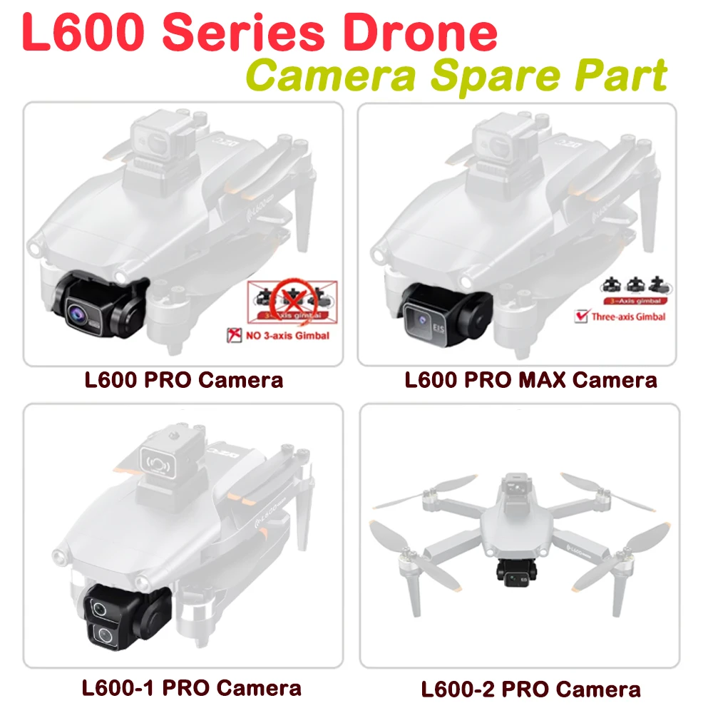 

L600 / L600 PRO MAX / L600-1 PRO / L600-2 PRO Drone Original Camera Spare Part Accessory