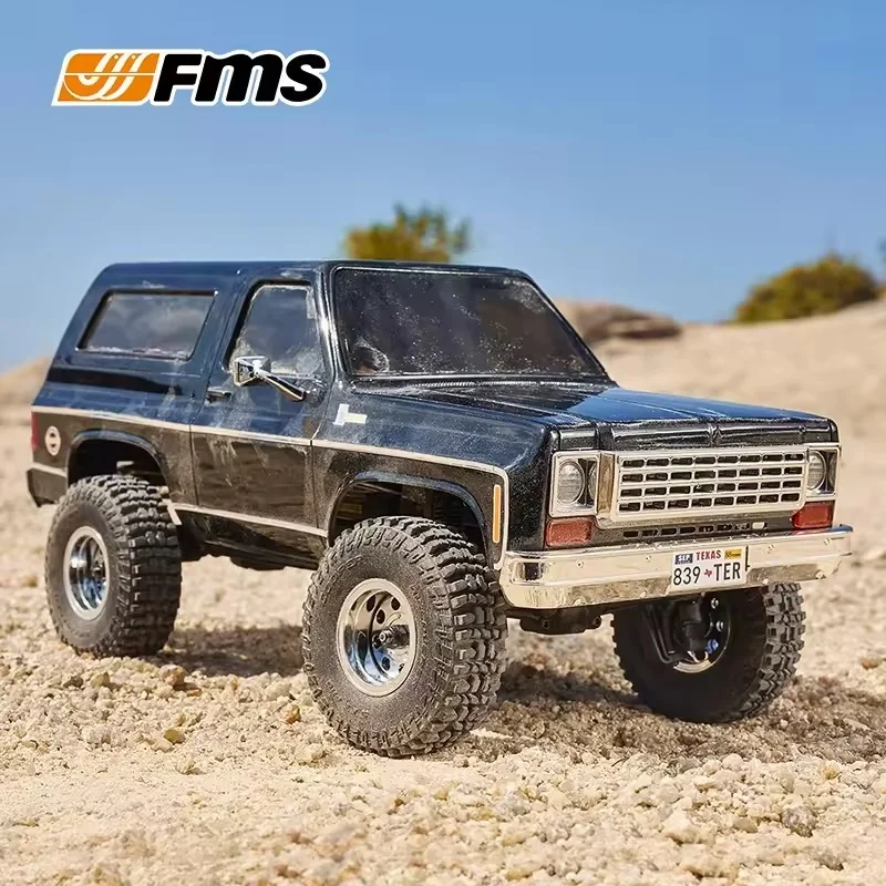 FMS 1/24 FCX24 K5 RC Auto Pickup Fernbedienung Klettern Geländewagen Simulation Modell Doppel Geschwindigkeit Getriebe Junge Spielzeug