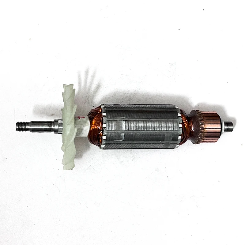 Koil angker AC220-240V untuk Hitachi G10SF3 S1M-FF04-100A Gerinda sudut Armature Rotor Anchor koil suku cadang pengganti