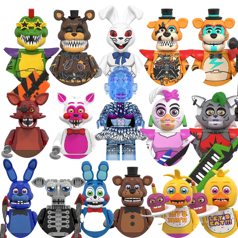 2026 Ausgefallene Bausteine Spielzeug Bauklötze Mini-Actionfiguren Minifiguren Weihnachtsparty-Geschenke