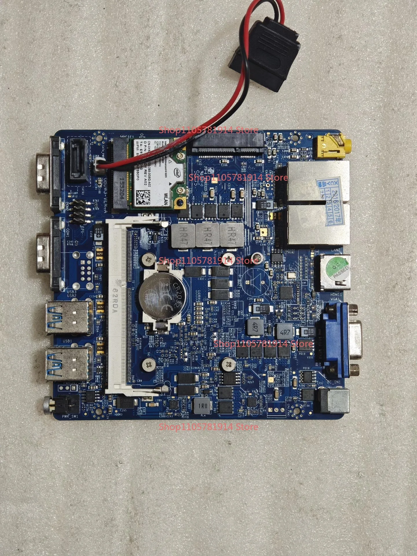 For GBDW3 Dual Network Port Mini Main Board, I5-4300 Processor, Support DDR3 Memory