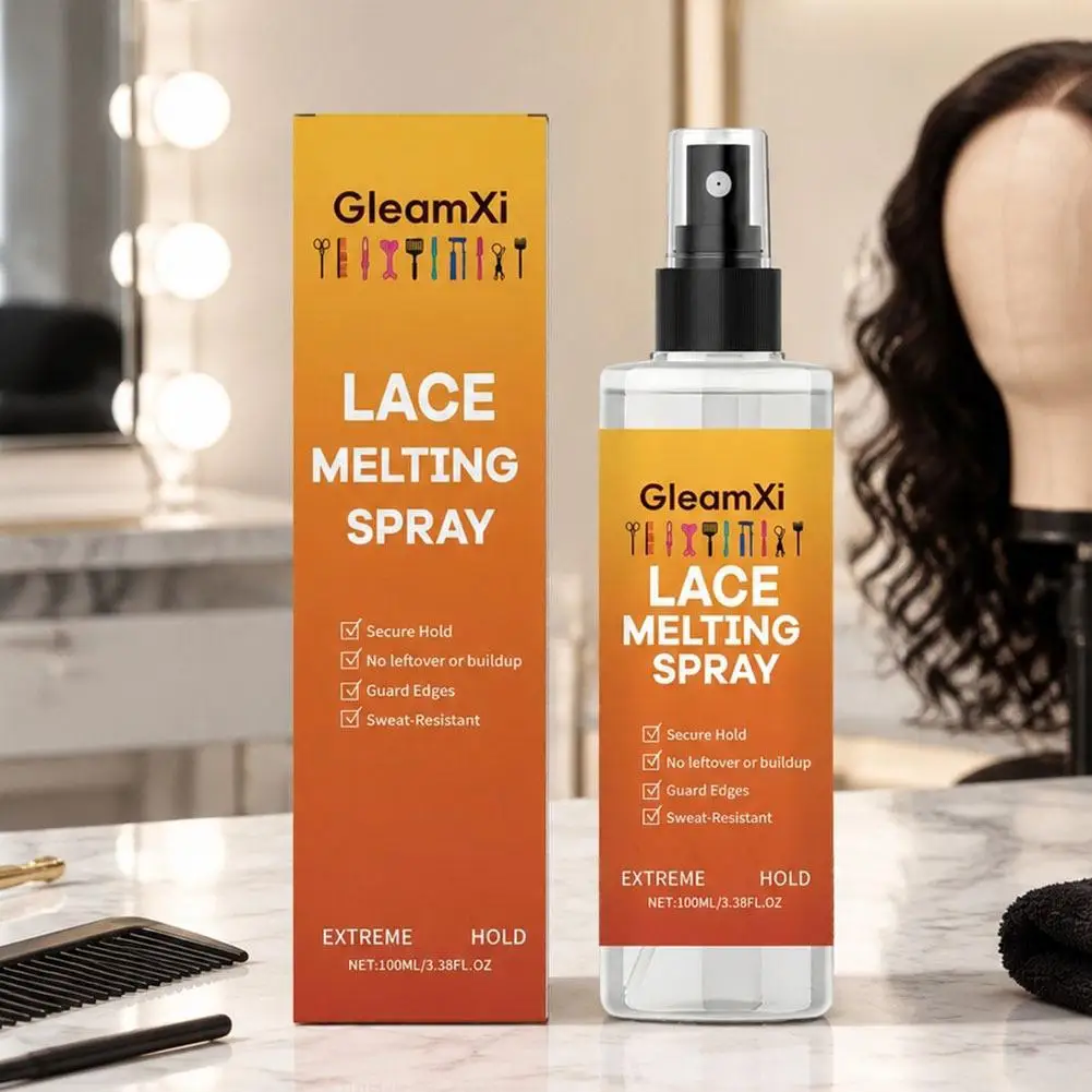 100ml Wig Glue Remover Spray for Lace Wigs Hair Adhesive Tape Extractor Fluid Gentle Styling Care Liquid for Closure Toupee