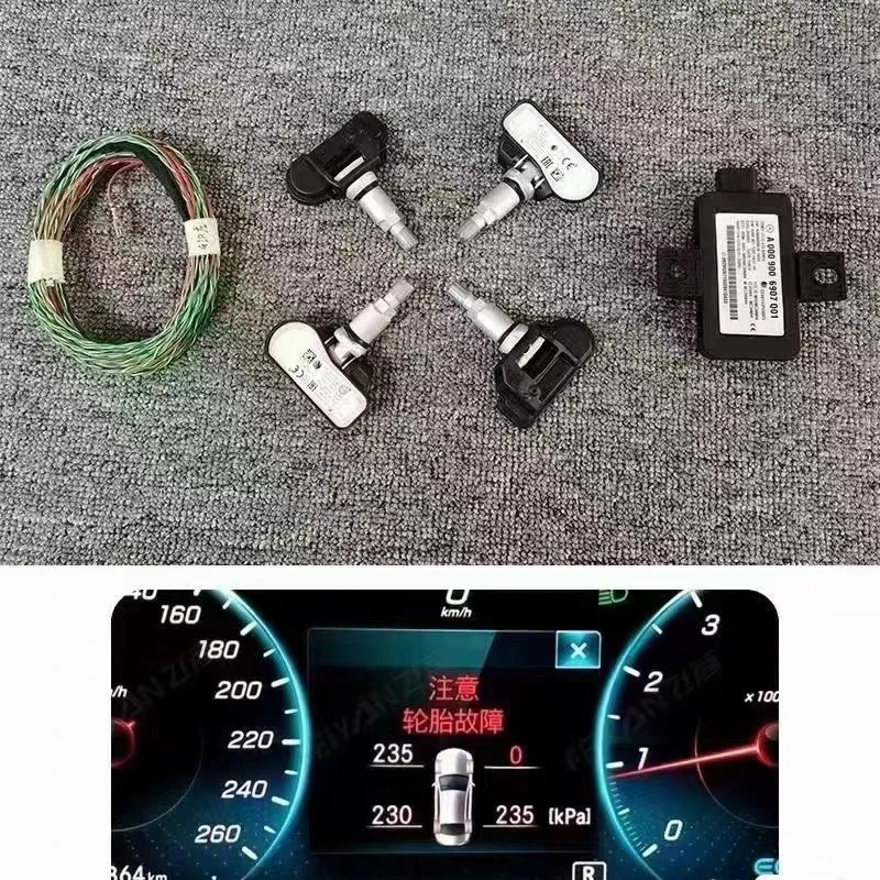 measurement digital C class GLC W205 W253 C180 C200 GLC300 TPM megane tire pressure sensor