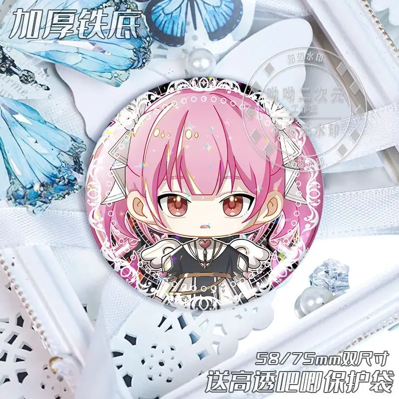 9 шт., аниме LINK CLICK Charles Lucas Jo, жесть, значок, брошь, мультяшные булавки, украшение «сделай сам», рюкзак, костюмы, аксессуары для одежды