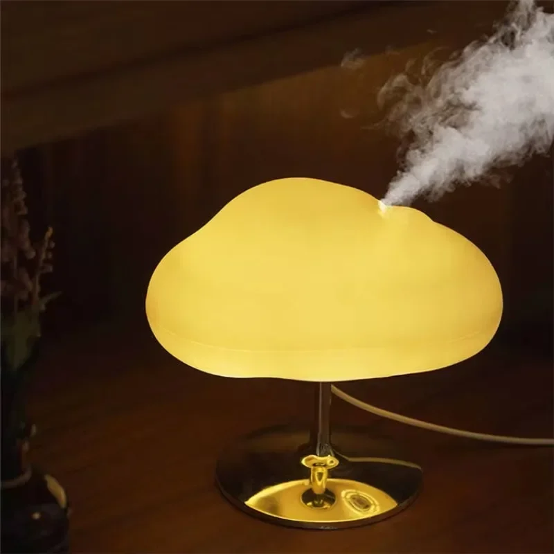 Electric Ultrasonic Rain Cloud Humidifier Drip Aroma Essential Oil Air Diffusers 7 Colors Humidifier For Homefier