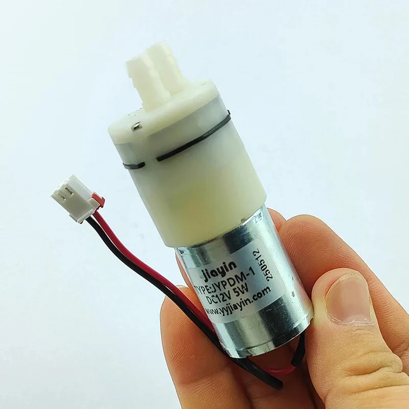 JYPDM-1 Micro 370 DC12V 5W Self-Priming Water Pump - Mini Diaphragm Pump for Garden Watering, Aquarium, Tea Table, DIY Project
