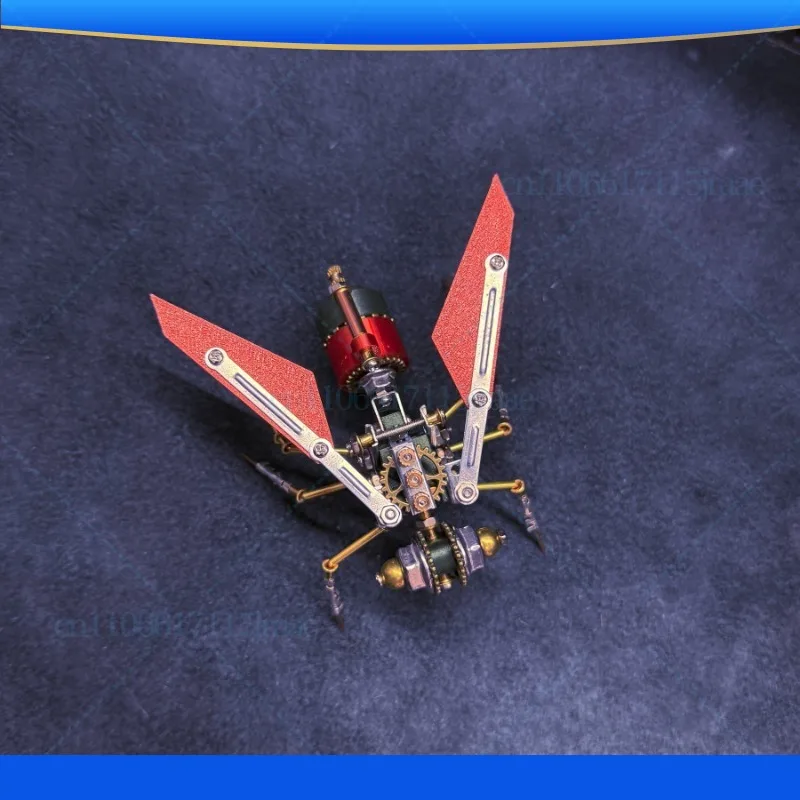 Steampunk Mechanical Insect Metal Assembling Bee Model Ornament Creative Handmade Birthday Gift