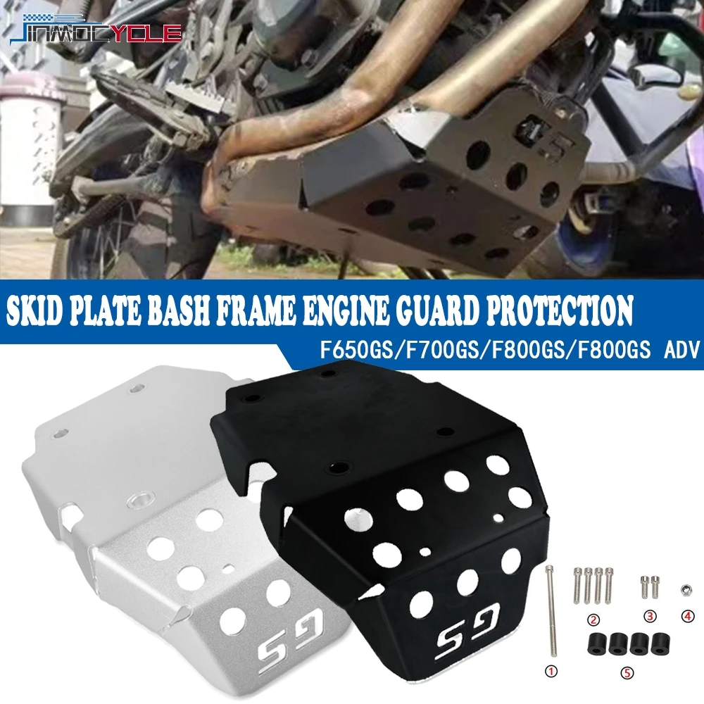 

GS700 Motorcycle Skid Plate Engine Protector Guard Chassis Protection Cover For BMW F650GS F700GS F800GS ADV F 800 GS Adventure