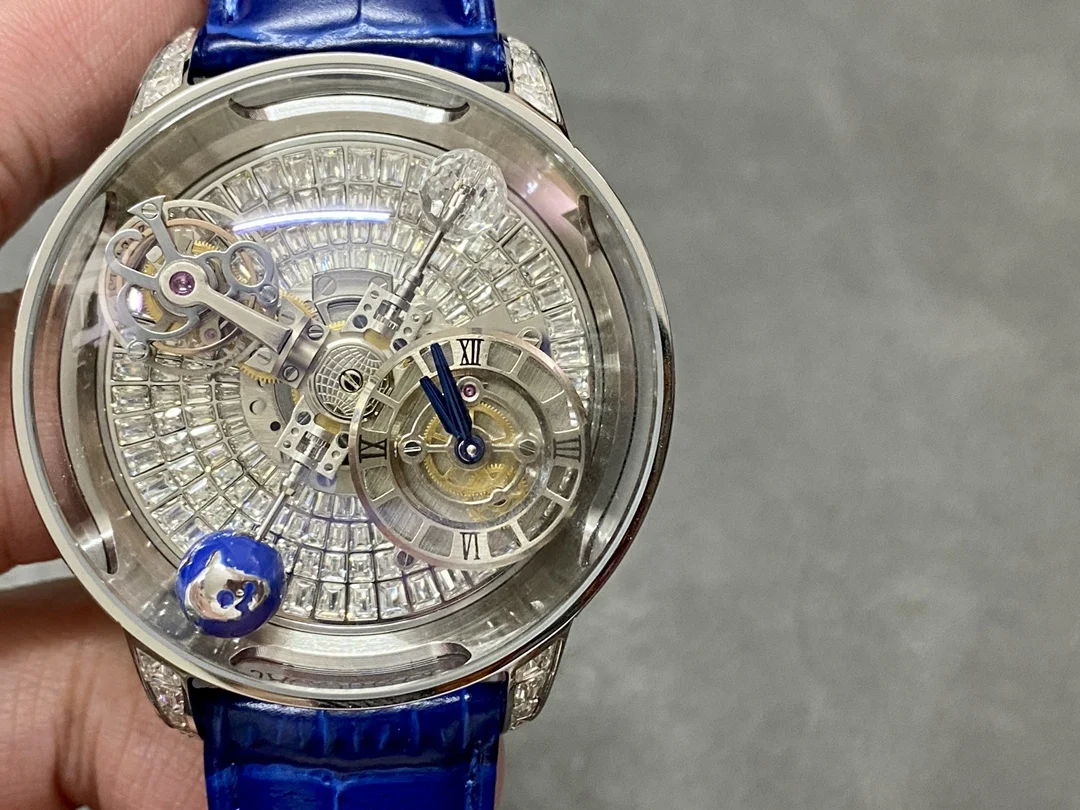 Jacob tourbillon mechanical movement watch