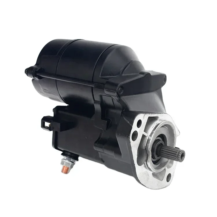 12V High Torque Black Starter For Harley Davidson