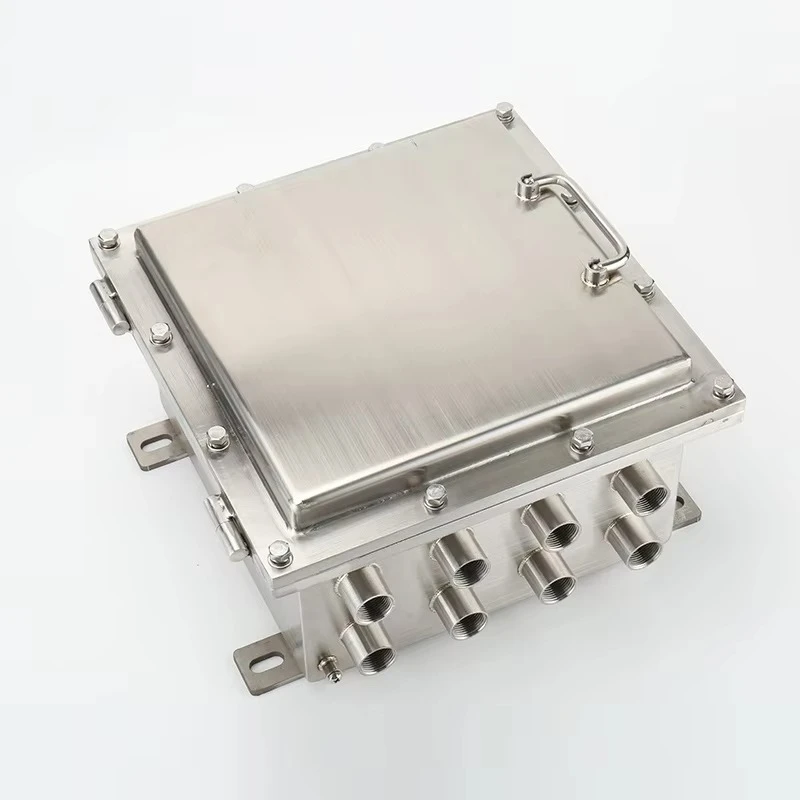 Explosion-proof AC 100A 63A 30A 220V/380V Industrial control box Instrument terminal junction box Steel power distribution