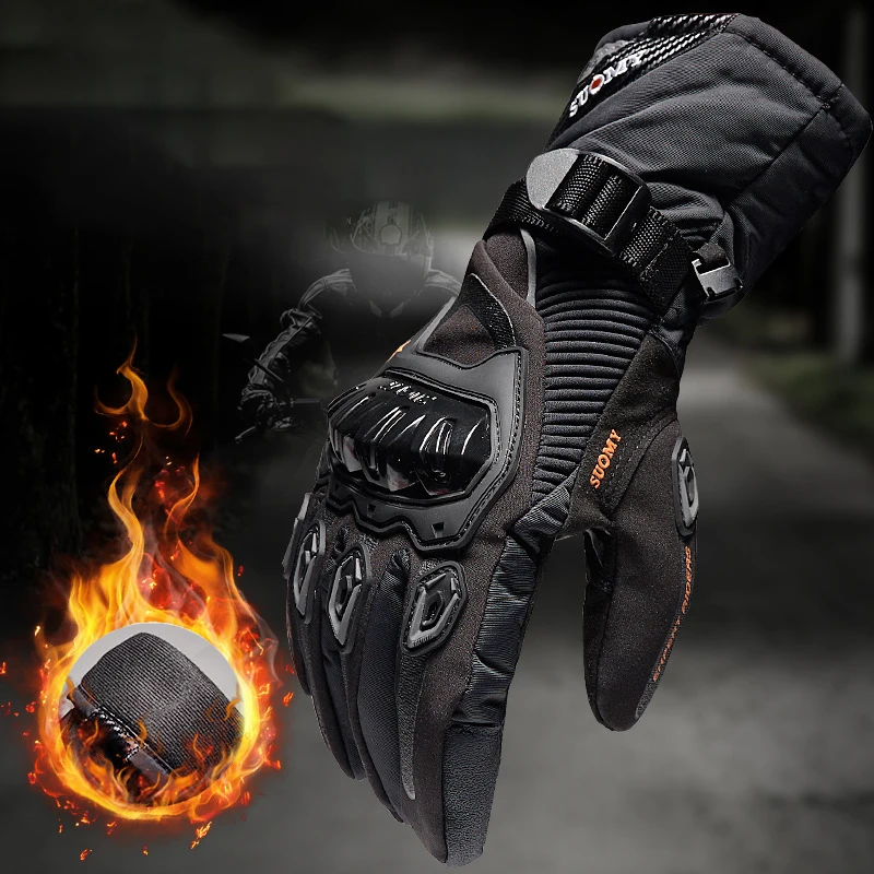 Guantes Alphinestar, ropa de Motocross a prueba de viento, impermeables, Moto para hombre, Guantes para motocicleta, accesorios de invierno para montar Alpin