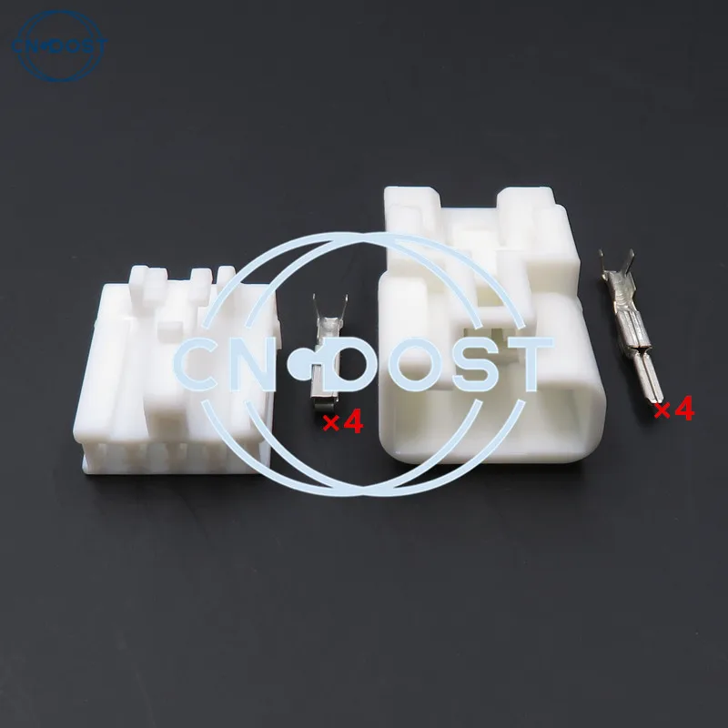 1 Set 4 Pin 7283-1044 Automobile Horn Power Wiring Connector Auto Socket Connector AC Assembly For Lexus Toyota