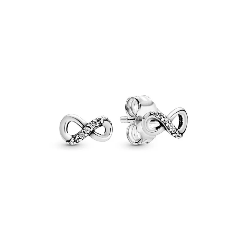 Classic 100%925 pure silver star moon and snowflake earrings Ideal for women as a charming jewelry gift for Valentine's Day view 4