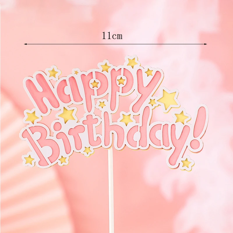 Hochzeits torte Topper Mädchen alles Gute zum Geburtstag Party Dekoration Mädchen Kinder begünstigt Fee Figur Kuchen liefern Baby party Dekor Geschenk – Detail 7