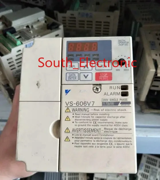 

Инвертор CIMR-V7ATB1P5 1,5 кВт 220 В, в хорошем рабочем состоянии, бесплатная доставка a