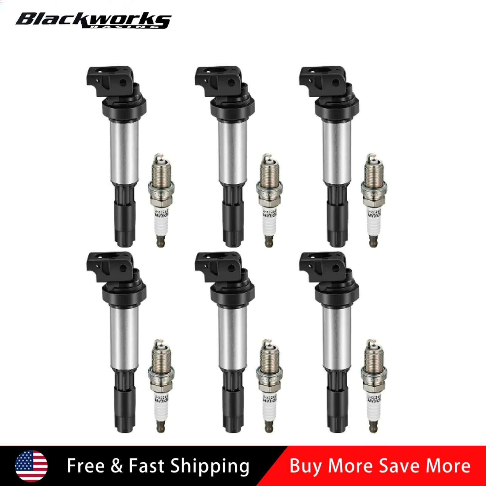 52-1751-7805-6251-78056251-gn10328-5c1401-ic595-6x-bobine-d'allumage-et-6-bougies-d'allumage-pour-bmw-325i-328i-330i-530i-x3-x5-x6-uf515-uf522