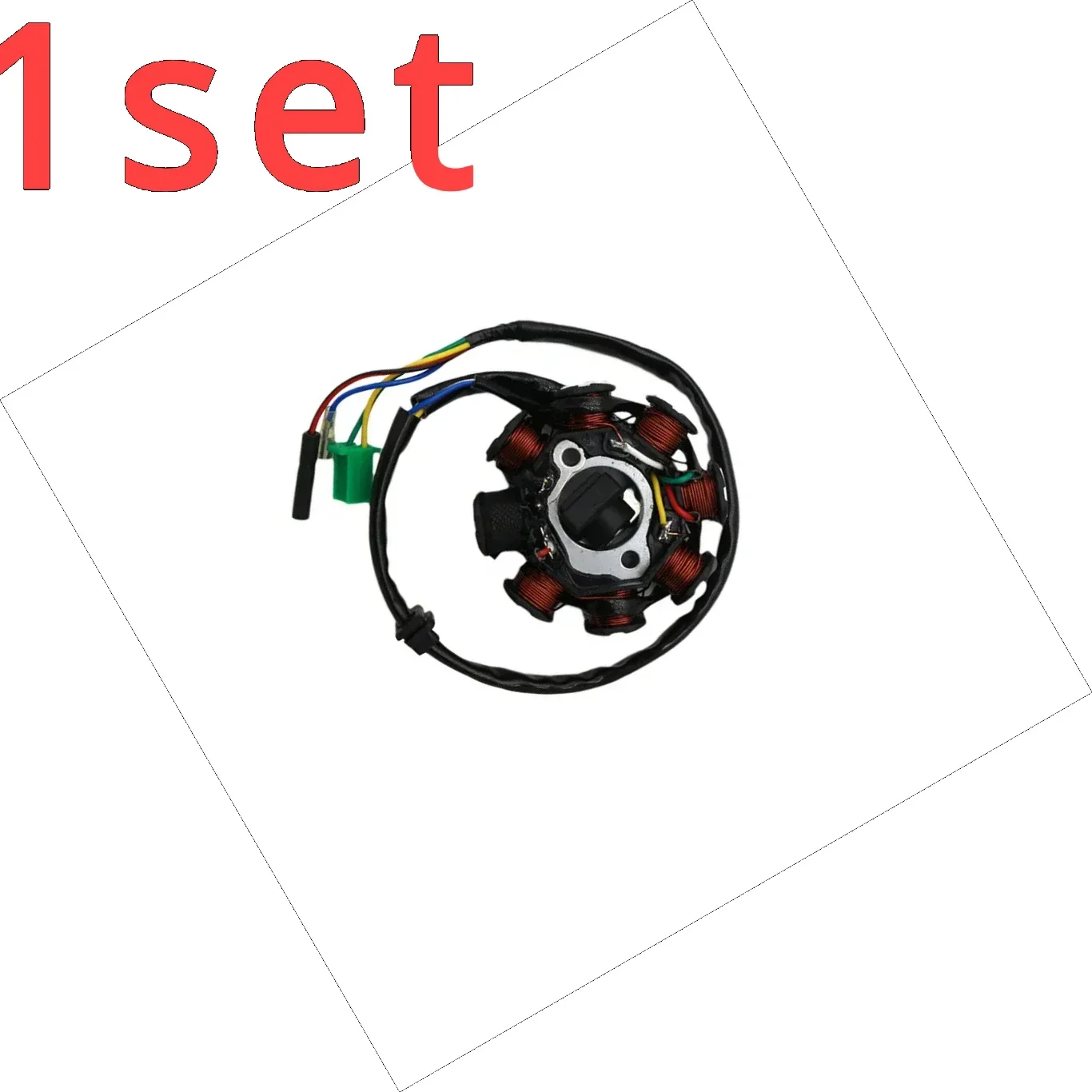 

For 8 Pole R 5 Wires Magneto for Scooter Motorcycle Moped GY6 50cc 125cc 150cc Motorcycle