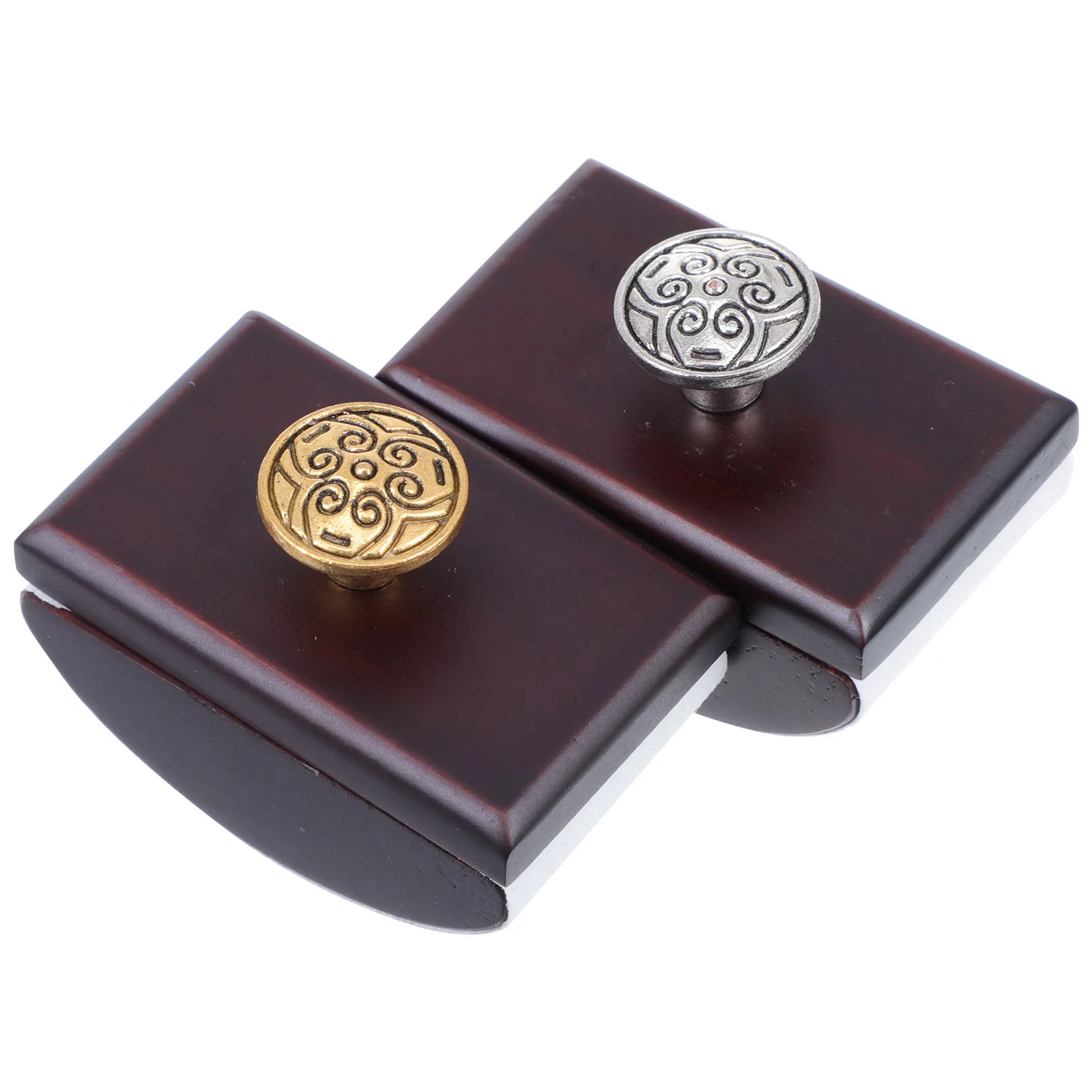 2Pcs Ink Absorbent Rocker Blotter Wooden Quick Dry Tool Fountain Pen Ink Absorption Seal Calligraphy Office School Writing Use