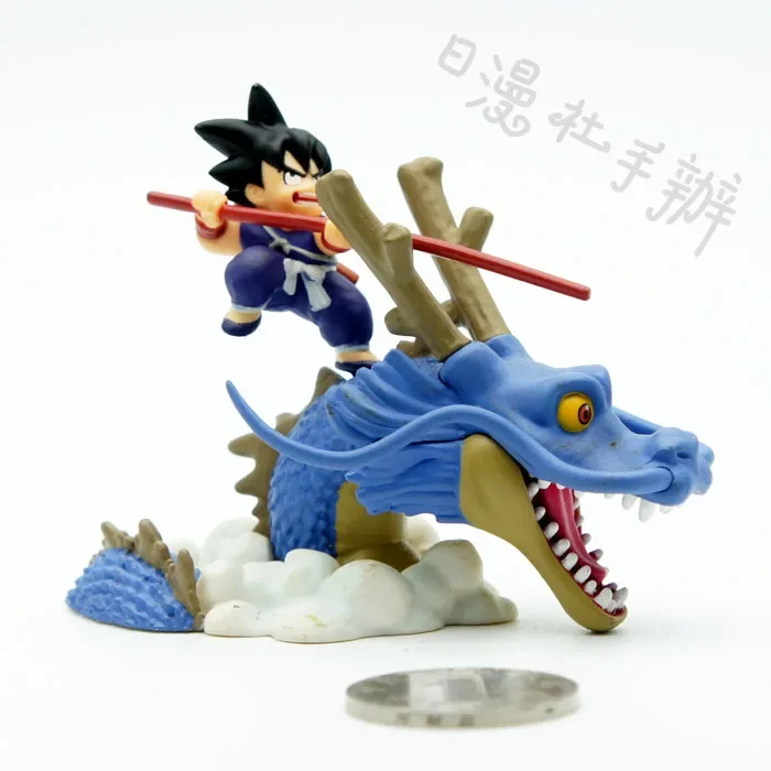 

Japanese Version Action Figure Small Son Goku Riding A Dragon B Gacha Ex Cashapou Model Decoration Toy