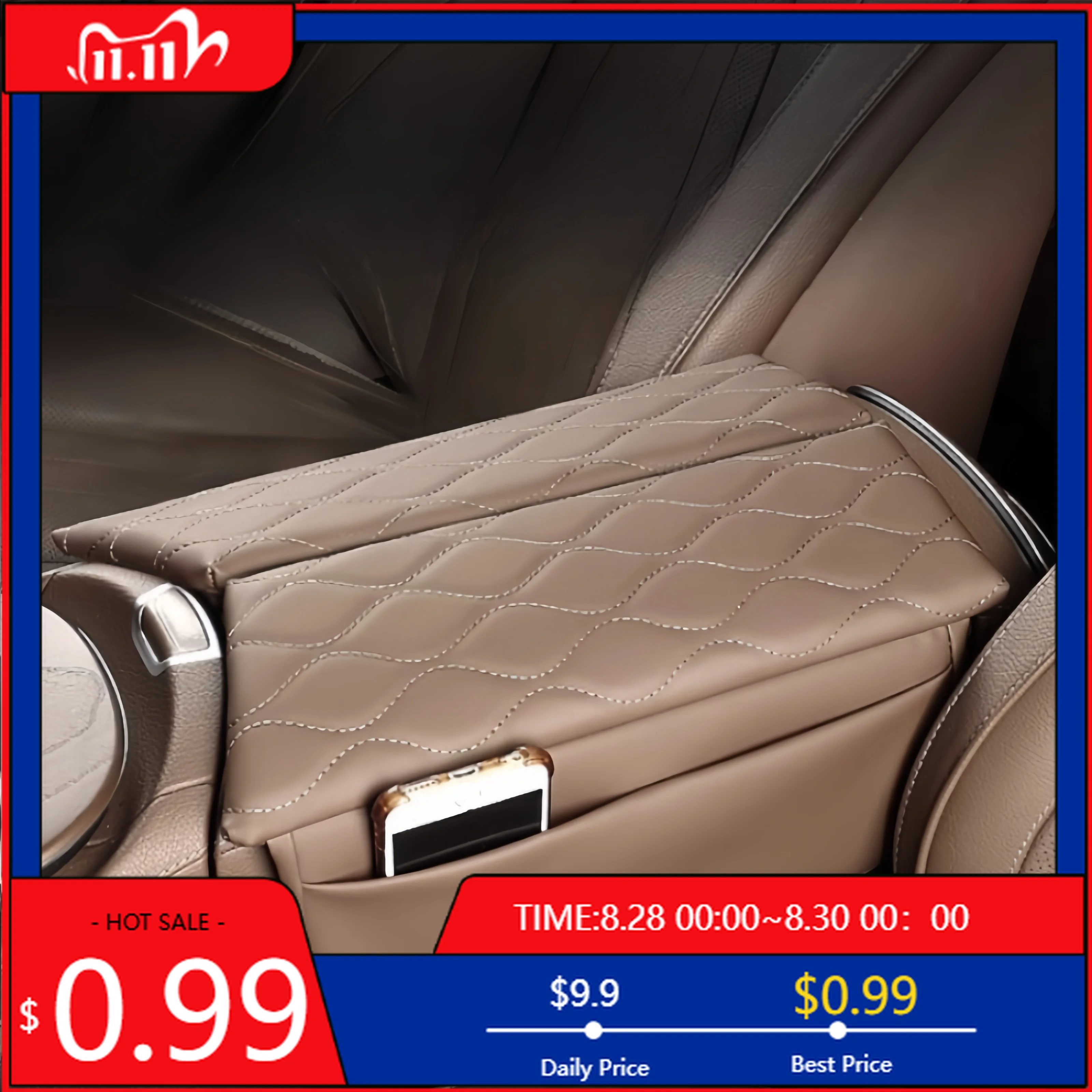 

Interior Stickers Center Console Armrest Box Cover Pad For Mercedes Benz E Class 2017-2022 W213 CLS 2018-2022 Leather Anti-Scrat