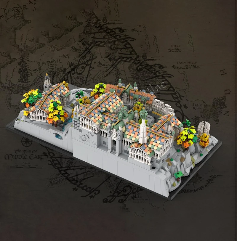 5788 Uds. Mini artesanía Medieval modelo Moc bloques de construcción Diy montar ladrillos arquitectura colección de exhibición juguetes creativos regalos