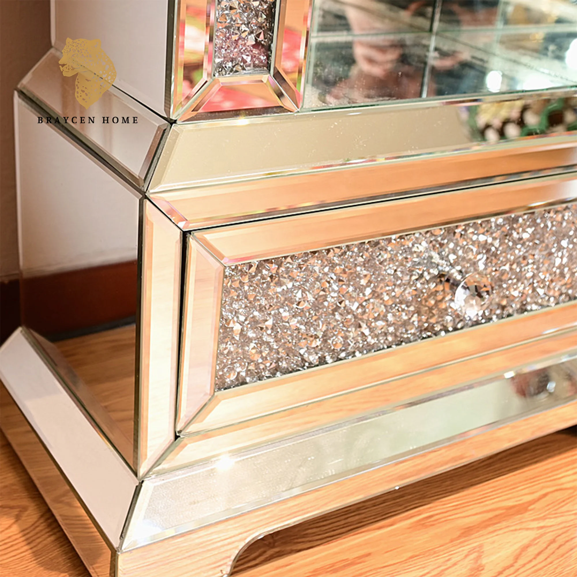 European Style New Design Modern Decorative Floor Clocks Living Room Decorative Cabinets Furniture Home Decor