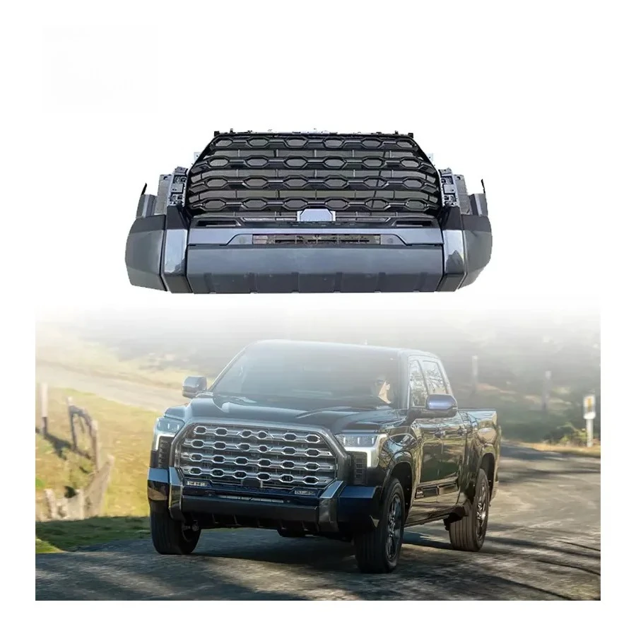 

Лидер продаж 4x4 Off-road Bodykit новейшие комплекты переднего бампера из полипропилена с решеткой для версии Tundra 2023+