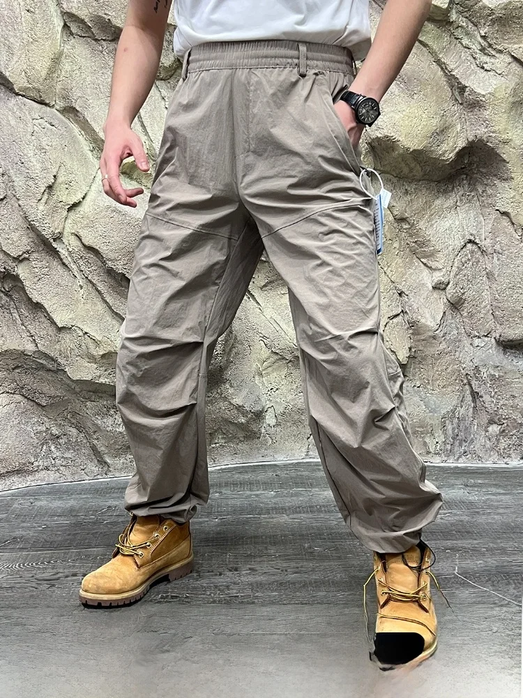 

Мужские повседневные брюки в стиле милитари с 3D-кроем, дышащие, влагоотводящие, летние, спортивные, прямого кроя, в стиле парашютиста