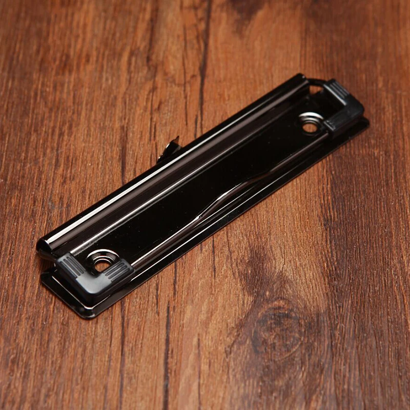 2 Stück Metall-Klemmbrettklammern, Aktenordnerklammern, Binder-Clips mit Schrauben, Papieraufbewahrung, Organizer, Schulbedarf, Bürobedarf – Detail 6